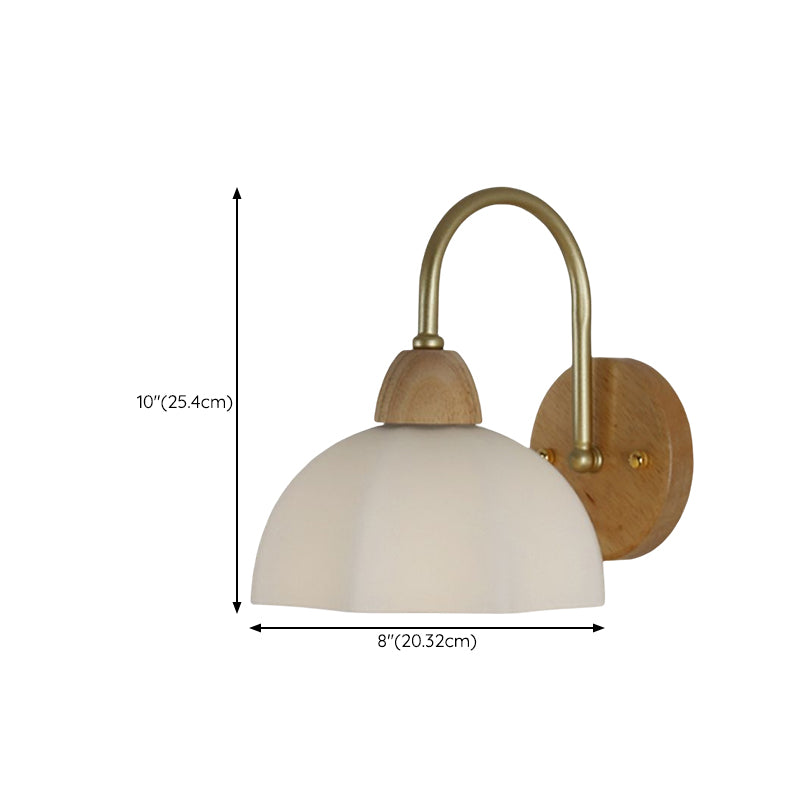 Modern Style Wall Mounted Sconce 1-Light Wall Lights for Bedroom