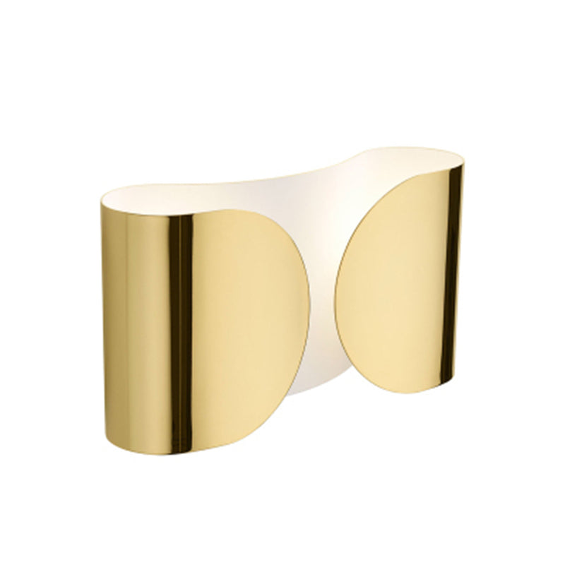 Metal Wall Mounted Sconce Black/White/Gold/Silver Wall Lights for Bedroom