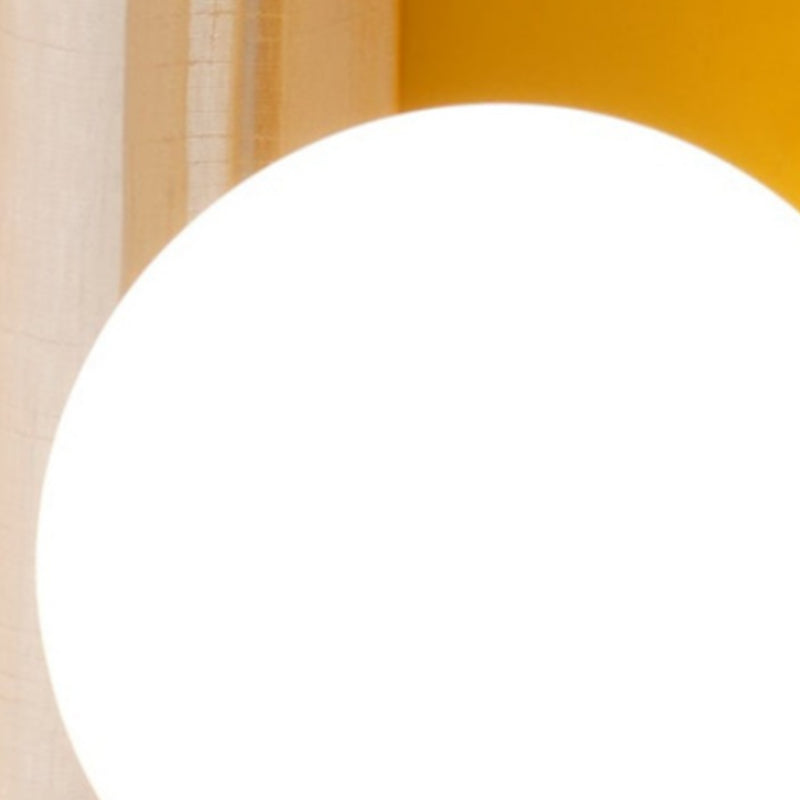 Modern Style Wall Mounted Sconce Glass Shade Wall Lights for Bedroom