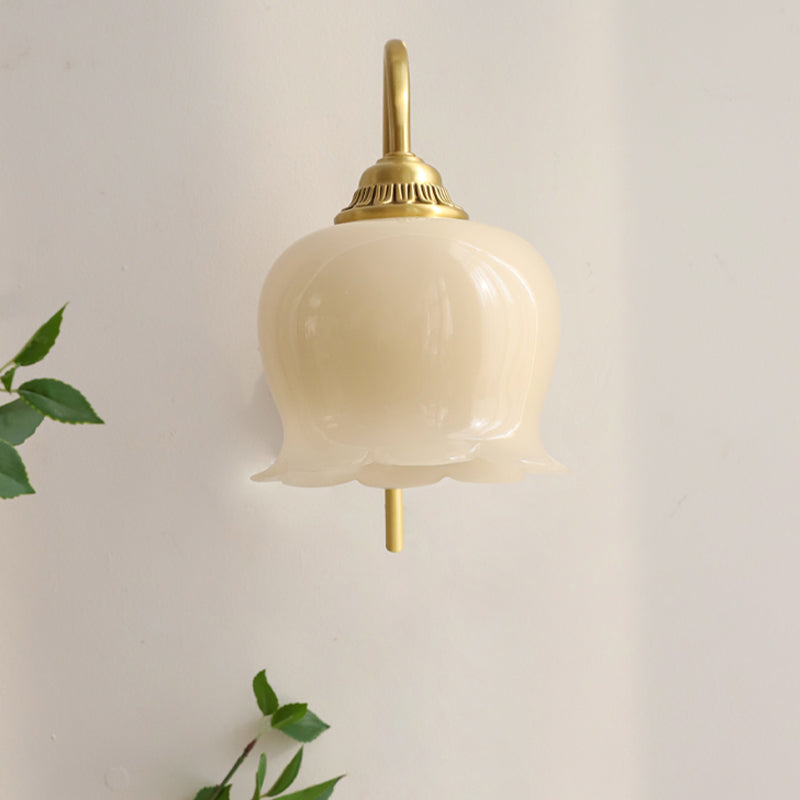 Resin Shade Wall Lights Modern Style Wall Mounted Sconce for Bedroom