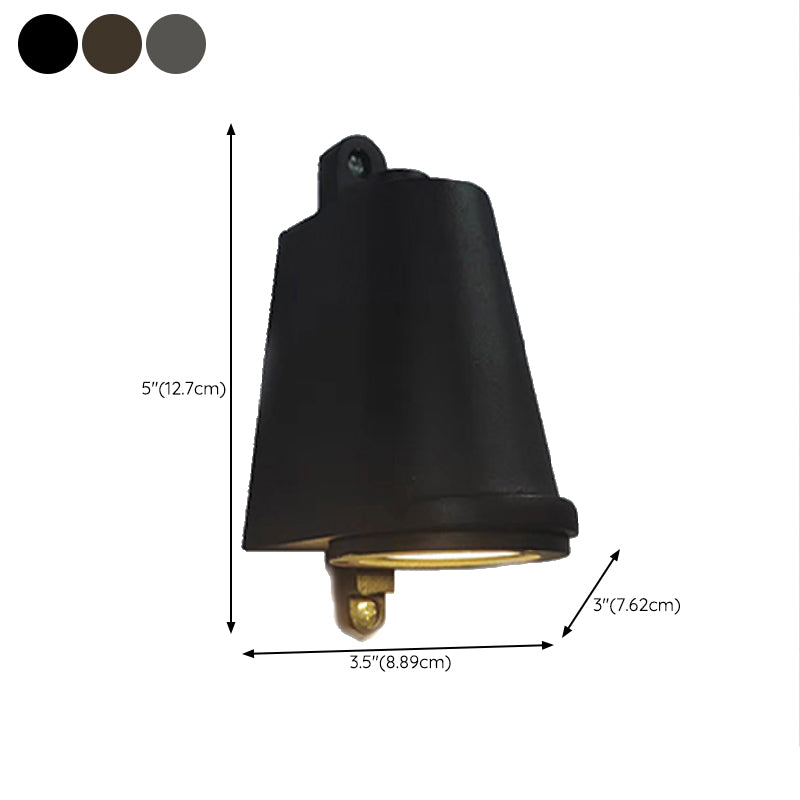 Aluminum Wall Mounted Light Fixture 1-Light Modernism Wall Mounted Sconce