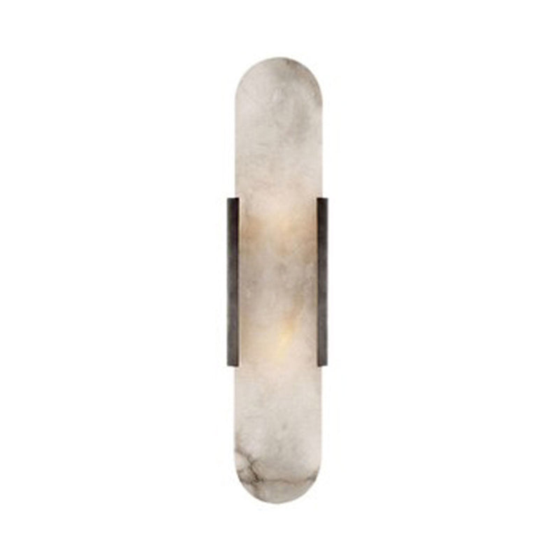 Simple Shape Wall Mounted Light 2 Lights Flush Mount Wall Sconce