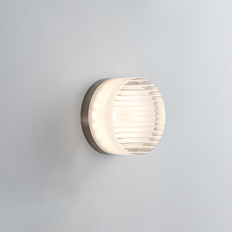 Modern Simple Shape Wall Mounted Light 1 Light Metal Flush Mount Wall Sconce