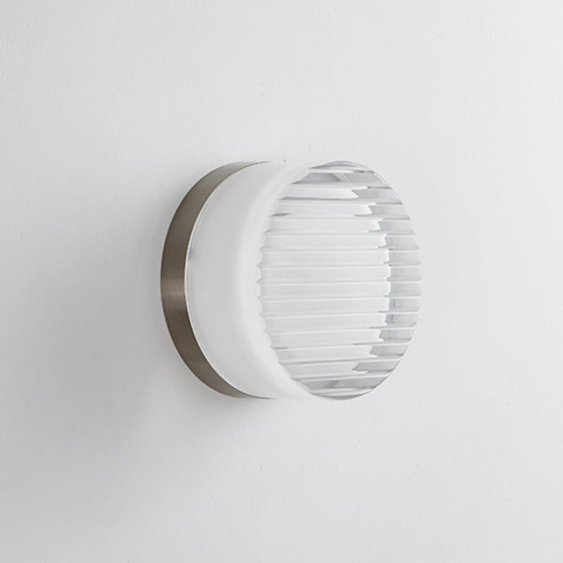 Modern Simple Shape Wall Mounted Light 1 Light Metal Flush Mount Wall Sconce