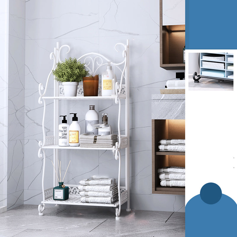 Standard Contemporary Bookcase Open Back Metal Bookshelf with Shelves