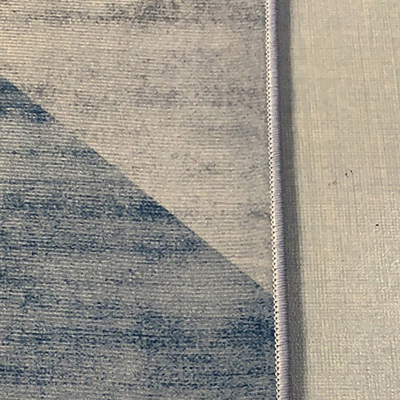 Abstract Printed Area Rug Polyster Non-Slip Backing Round Carpet Bedroom Modern Indoor Rug