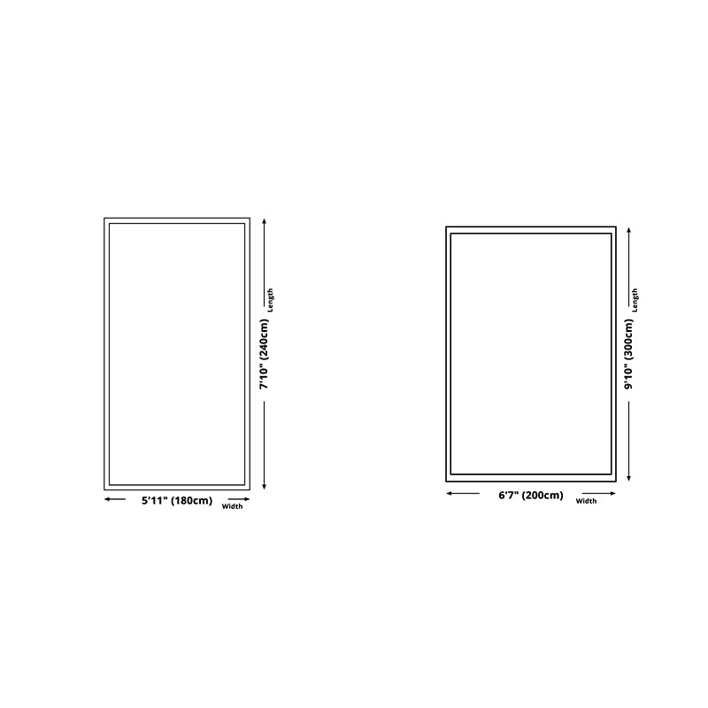 Brown Minimalist Area Rug Plaid Polyster Rug Non-Slip Backing Area Carpet for Bedroom