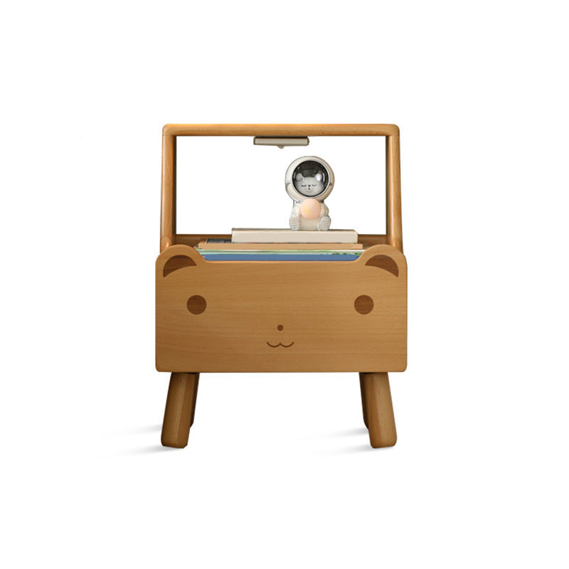 Modern Wood No Theme Lovely Kids Bedside Table Drawers Included