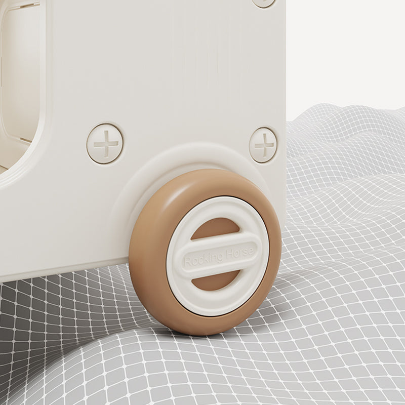 Contemporary Plastic Automobile Theme Kids Bedside Table with Cabinet