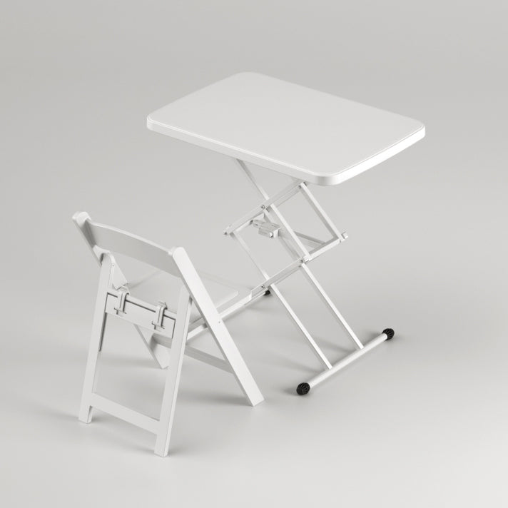 Adjustable Home Kids Desk and Chair 25.6" Wide Writing Child Desk