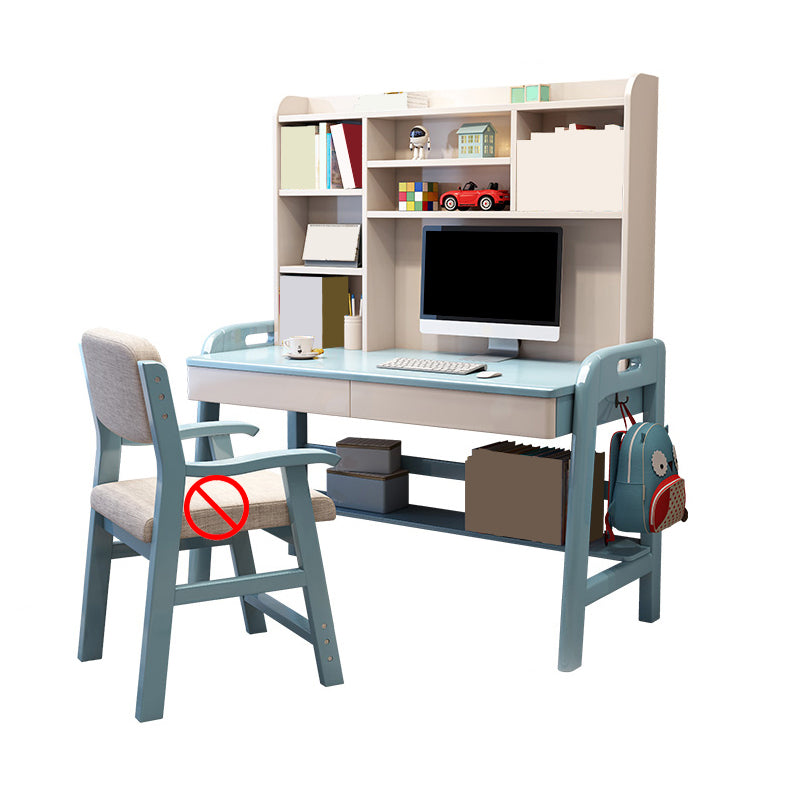 Writing Kids Desk Bedroom with Drawers Kids Study Desk and Chair Set