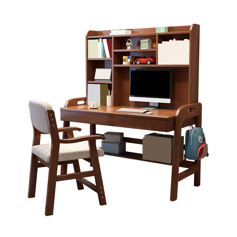 Writing Kids Desk Bedroom with Drawers Kids Study Desk and Chair Set