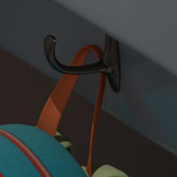 23.62" Width Kids Desks with with Bookshelf Solid Wood Child Desks Writing Desk