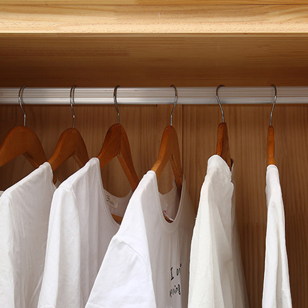 Modern Coat Locker Wooden High Gloss 1-Drawer Kid's Wardrobe