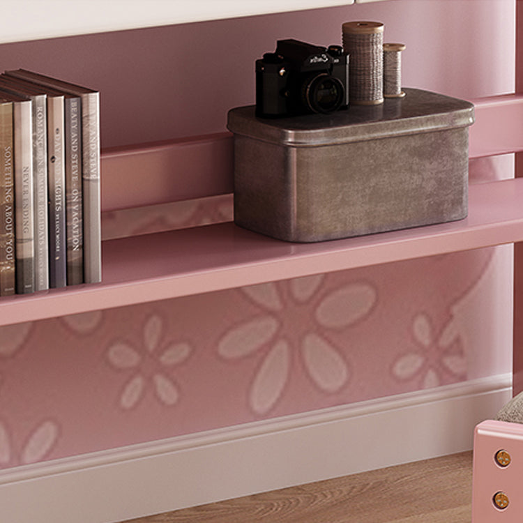 3 Drawers and 3 Shelves Kids Desk Writing Desk in Solid Wood