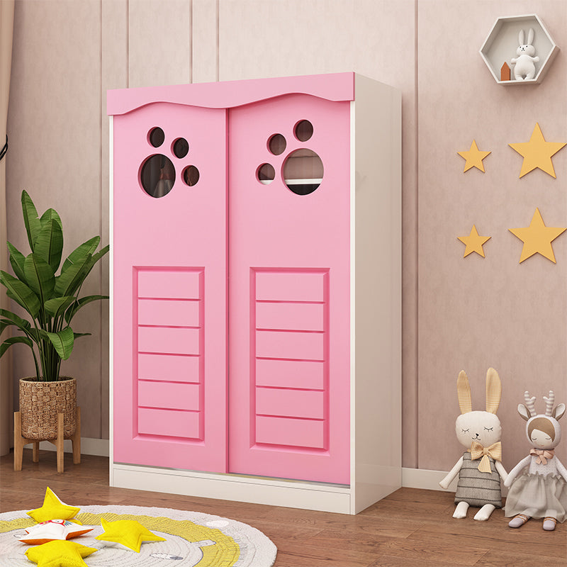 Artificial Wood Hanging Clothes Rack Matte Hanging Clothes Rack