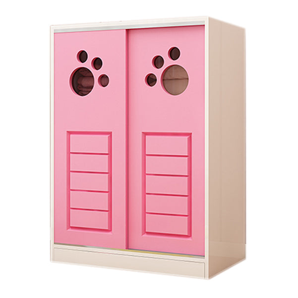 Artificial Wood Hanging Clothes Rack Matte Hanging Clothes Rack