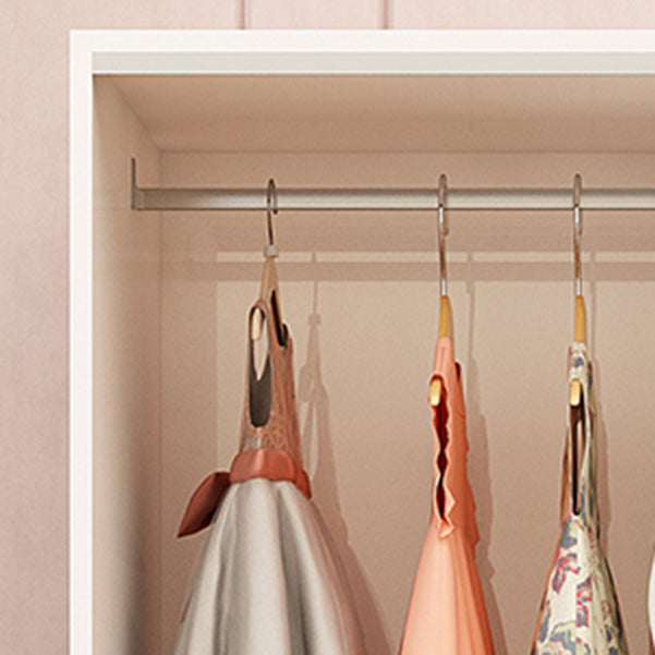 Artificial Wood Hanging Clothes Rack Matte Hanging Clothes Rack