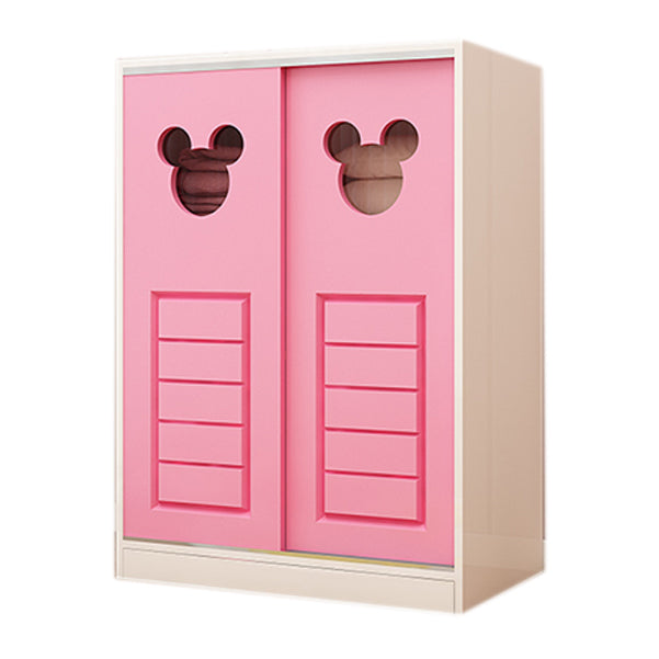 Artificial Wood Hanging Clothes Rack Matte Hanging Clothes Rack