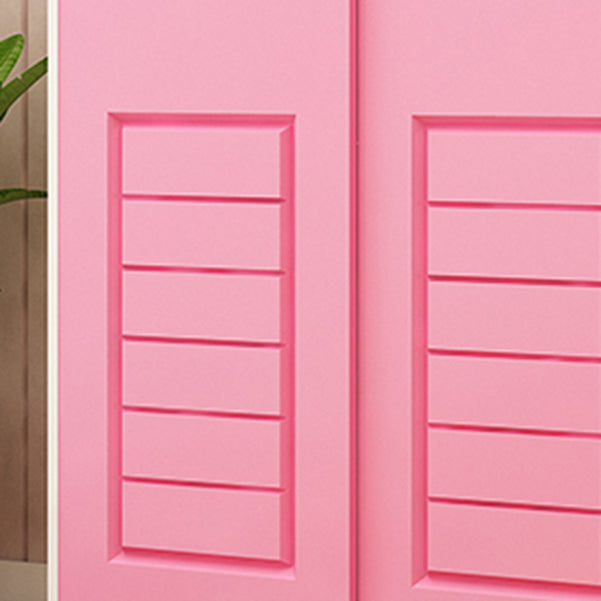 Artificial Wood Hanging Clothes Rack Matte Hanging Clothes Rack