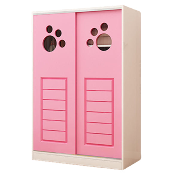 Artificial Wood Hanging Clothes Rack Matte Hanging Clothes Rack