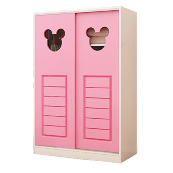 Artificial Wood Hanging Clothes Rack Matte Hanging Clothes Rack