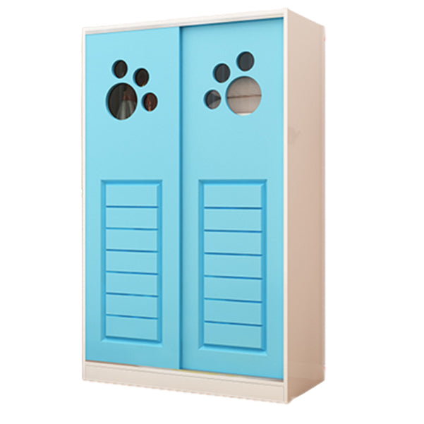 Artificial Wood Hanging Clothes Rack Matte Hanging Clothes Rack