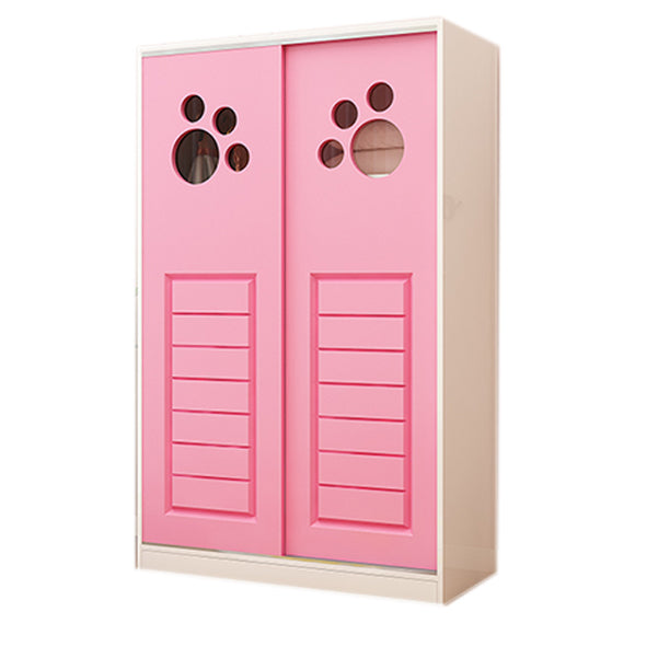 Artificial Wood Hanging Clothes Rack Matte Hanging Clothes Rack