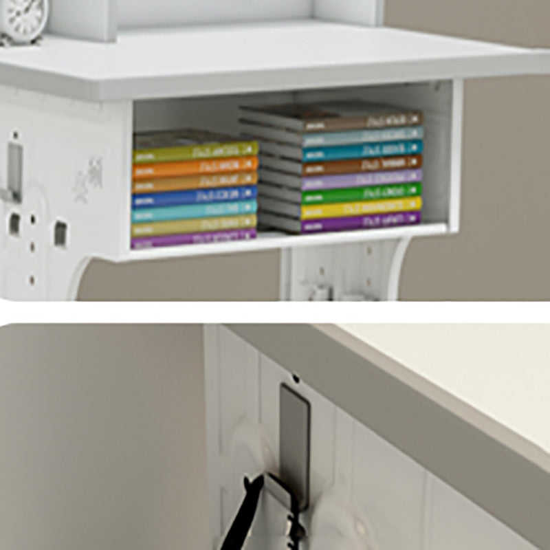 Adjustable Home Kids Desk Writing Desk Kids Desk and Chair with Hutch