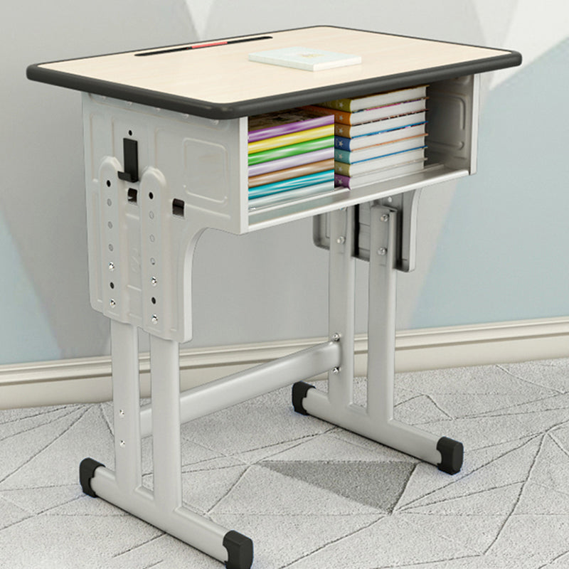 Adjustable Home Kids Desk 23.6" W Writing Desk Kids with Storage