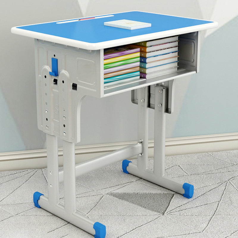 Adjustable Home Kids Desk 23.6" W Writing Desk Kids with Storage