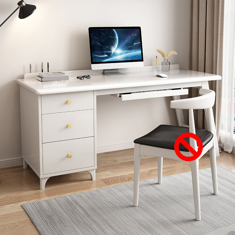 Computer Desk Kids Desks with Drawers 29.5" H Bedroom Computer Desk and Chair