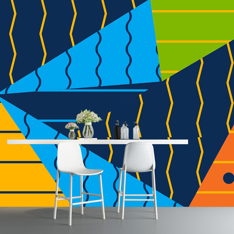 Art Pattern Mildew Illustration Wall Mural Horizontalt for Living Room