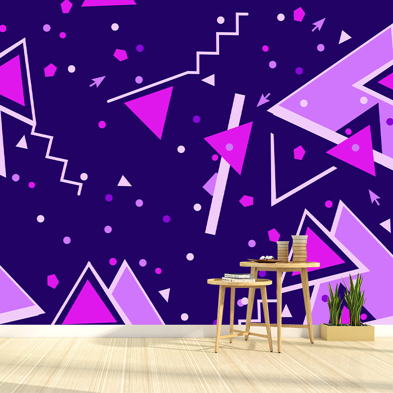 Art Pattern Mildew Illustration Wall Mural Horizontalt for Living Room