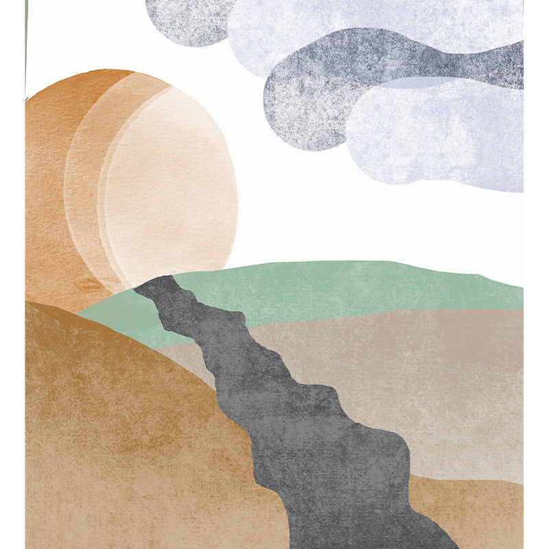 Art Pattern Mildew Illustration Wall Mural Horizontalt for Wall Decor