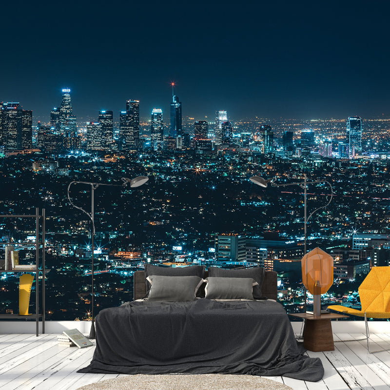 Photography Pattern Mildew Cityscapes Wall Mural Horizontalt for Wall Decor