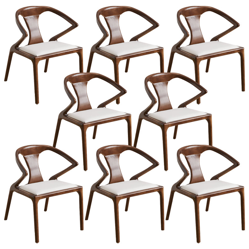Modern Indoor Dining Arm Chair Solid Wood Windsor Back Arm Chair
