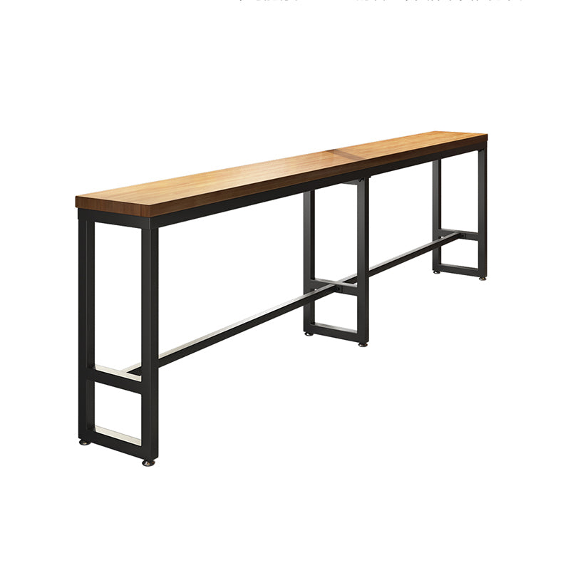 3/4/5/6 Pieces Counter Height Pub Set Industrial Rectangular for Living Room