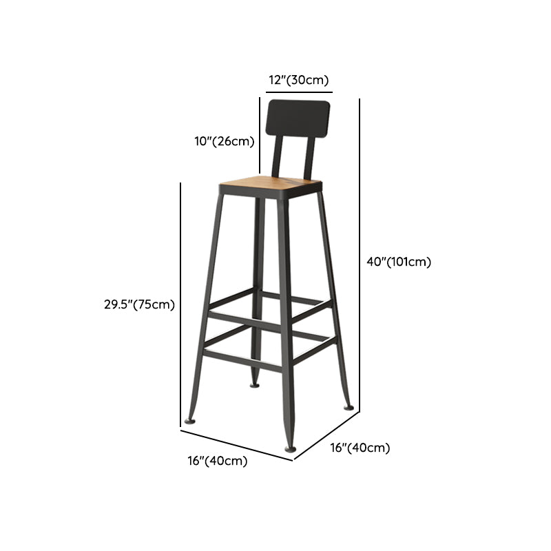 3/4/5/6 Pieces Counter Height Pub Set Industrial Rectangular for Living Room