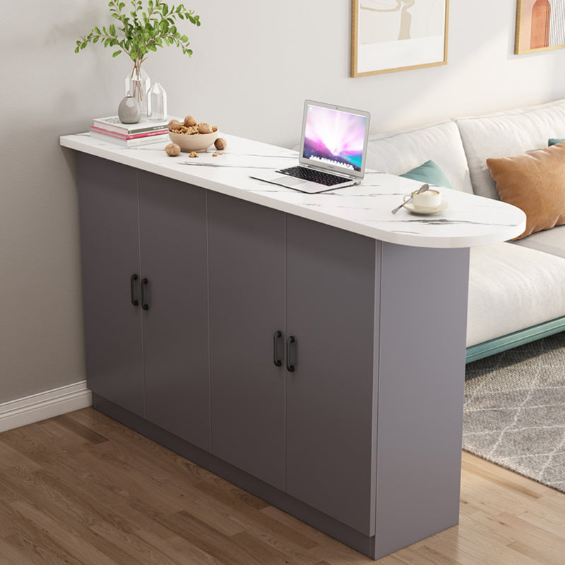 Contemporary Style Specialty Wood Bar Height Pub Table for Living Room