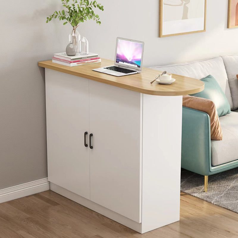 Contemporary Style Specialty Wood Bar Height Pub Table for Living Room