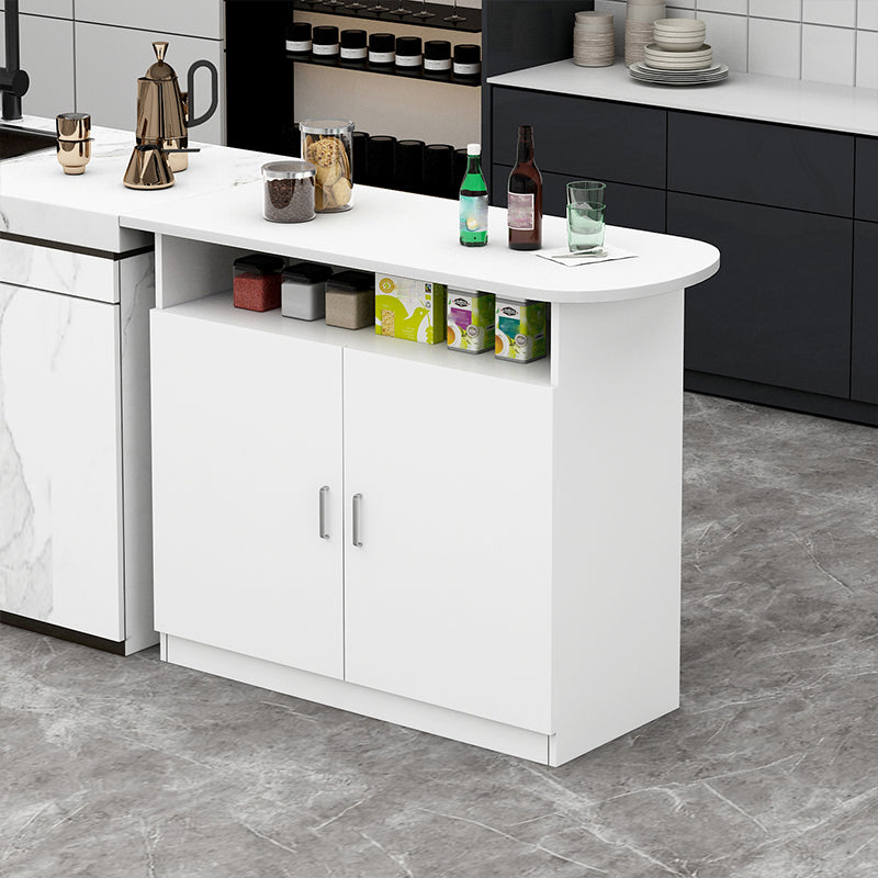 Contemporary Style Specialty Wood Bar Height Pub Table for Kitchen