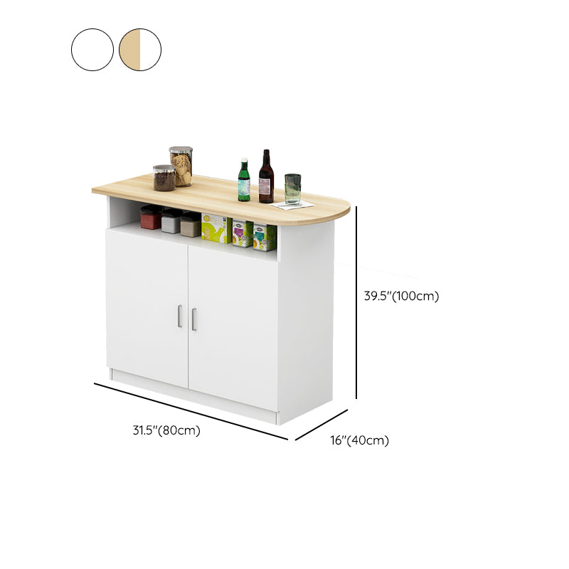 Contemporary Style Specialty Wood Bar Height Pub Table for Kitchen