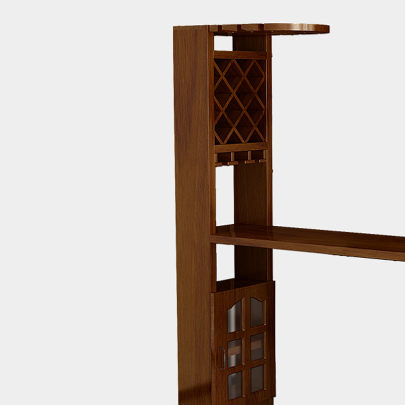 Modern Solid Wood Rectangle Bar Height Pub Table for Living Room