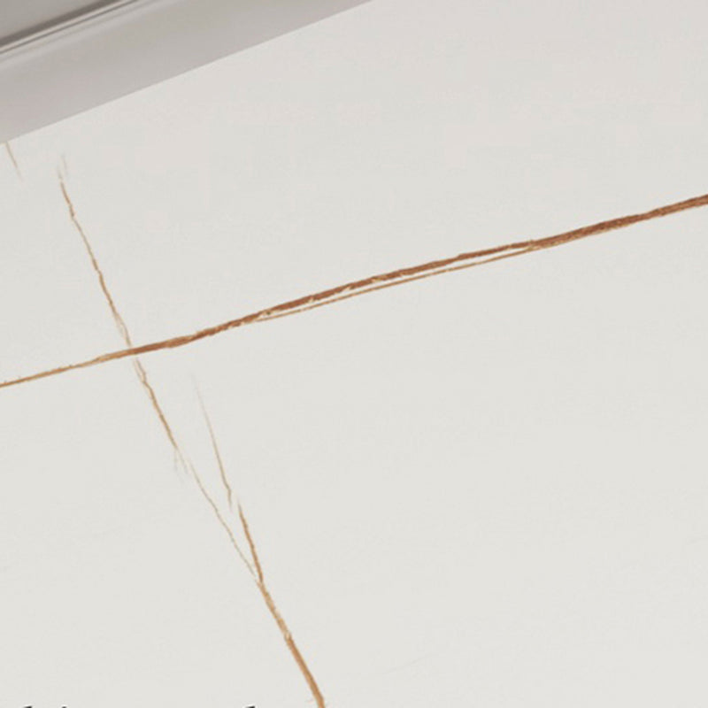 Modern Style Stone Rectangle Bar Height Pub Table for Living Room