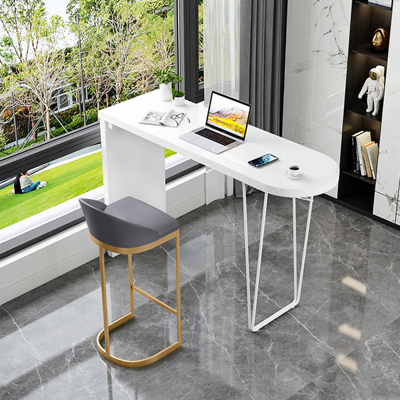 Modern Style Specialty Wood Bar Height Pub Table for Living Room