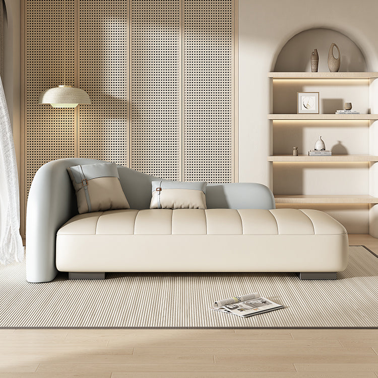 Modern Upholstered Chaise Lounge Couch Leather Chaise Lounge Chair