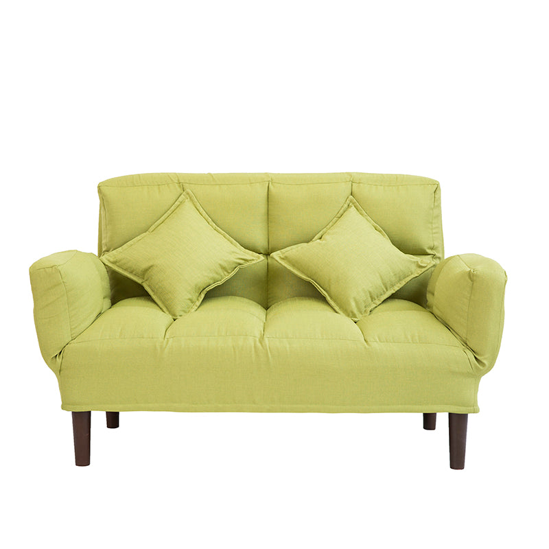 Contemporary Upholstered Chaise Lounge Recessed Arms Chaise Lounge