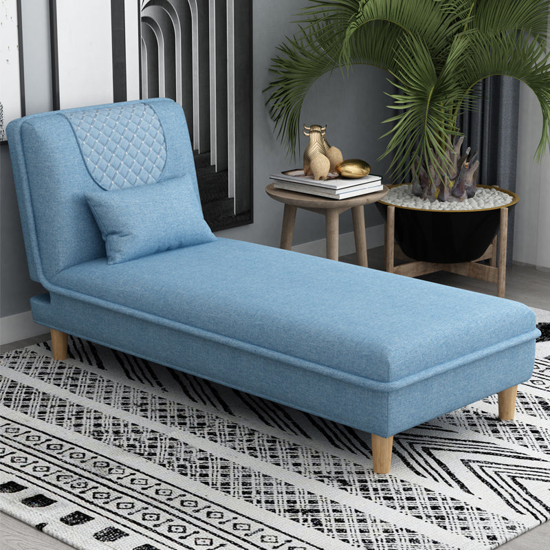 Contemporary Upholstered Chaise Lounge Couch Armless Chaise Lounge Chair