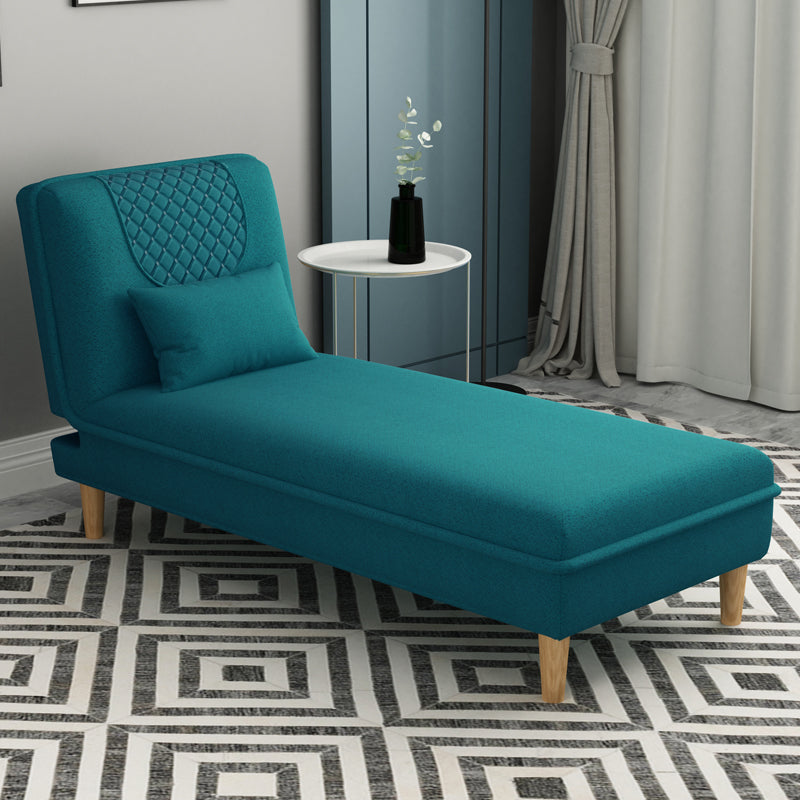 Contemporary Upholstered Chaise Lounge Couch Armless Chaise Lounge Chair